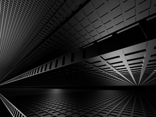 Obraz premium Dark Metallic Construction Design Background