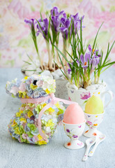 Easter table setting