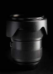 close up of camera lens