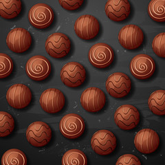candy vector background