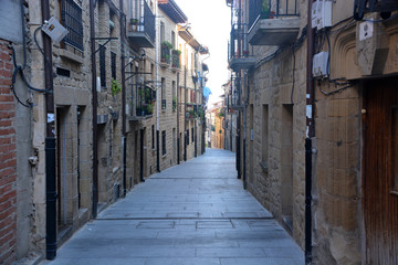 calles de Laguardia, España