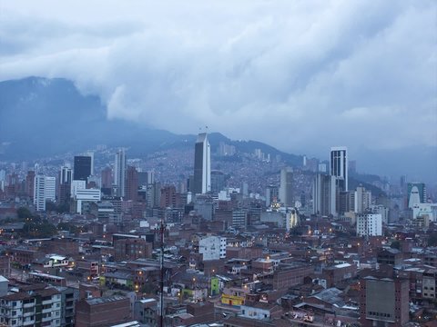 Ciudad de Medell&iacute;n Time Lapse