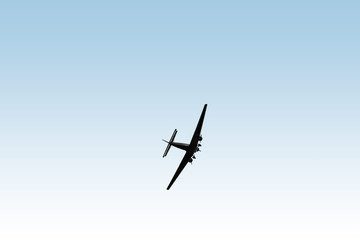 Junkers Ju 52/3m Flugzeug / Die Junkers Ju 52/3m ein dreimotoriges Flugzeug 