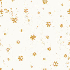Snowflakes Seamless Pattern