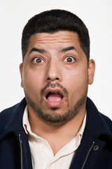 Obraz premium Portrait of mid adult middle eastern man