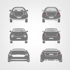 Obraz premium vector Car Icons