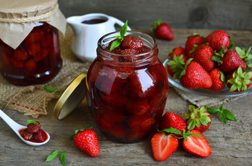 Strawberry jam 