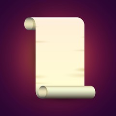 Old paper. Vector illustration.