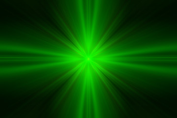 Esplosione di luce verde  © oraziopuccio