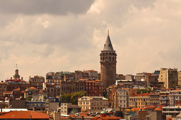 Fototapeta premium Galataturm in Istanbul