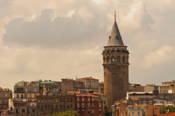 Naklejka premium Galataturm in Istanbul