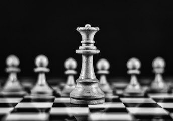 black and white stroke