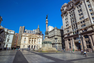 Fototapeta premium Patio do Colegio square in Sao Paulo