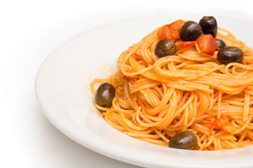 Spaghetti in salsa agropiccante, Italian Pasta