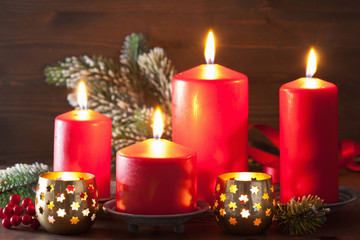 christmas candles lantern decoration