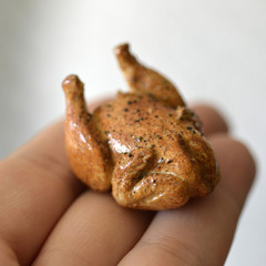 Miniature fried chicken