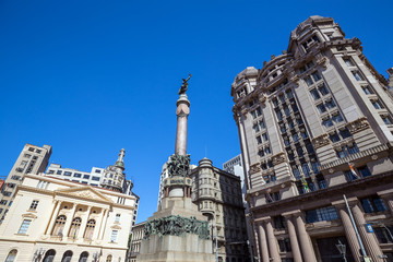 Naklejka premium Patio do Colegio square in Sao Paulo