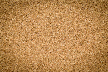 brown textured cork board with space