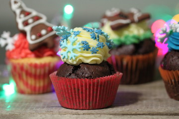 christmas cupcakes
