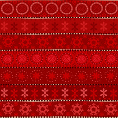 Tribal seamless Christmas pattern. It can be used for cloth, jackets, bags, notebooks, cards, envelopes, pads, blankets, furniture, packing