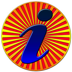 Information Sign Badge