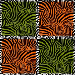 Zebra Stripes . Background. Pattern. A seamless pattern. Square. Ceramic tile. Mosaic.