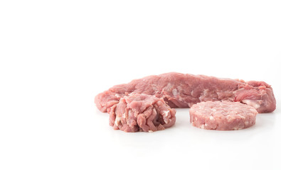  Fillet slice and minced pork