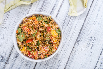 Fresh made Bulgur Salad