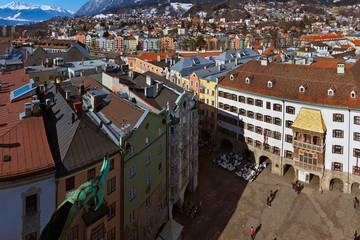 Fototapeta premium Famous golden roof - Innsbruck Austria