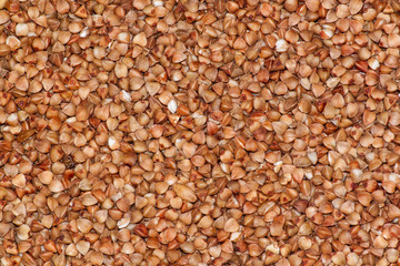 Buckwheat porridge background