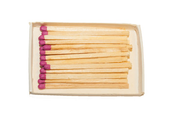 Matches with purple heads