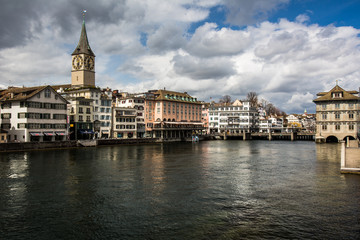 Fototapeta na wymiar Zurich cityscape