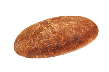 isolated baked bread