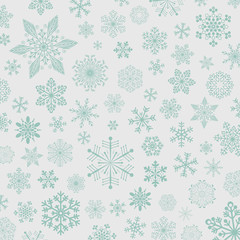 new year background with snowflake