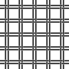 Seamless monochrome line pattern