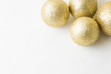Christmas decoration balls - Frame - gold