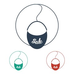 Shopping logo icon Vector