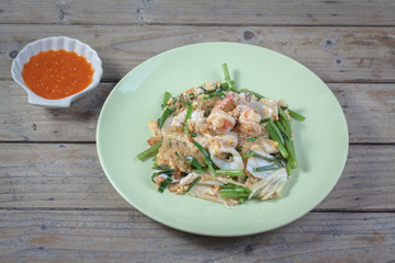 Thai food: Suki in without broth Seafood