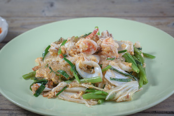 Thai food: Suki in without broth Seafood