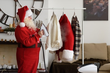 Santa Claus at Home