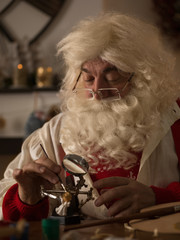 Santa Claus at Home