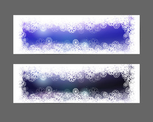 Holidays Party banner set