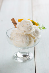 vanilla ice cream