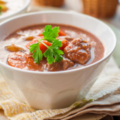Slow Cooked Beef Stew with Vegetables