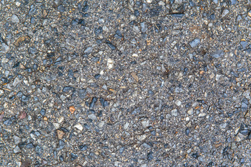 Wet Small Stone or Rock Floor texture for background.
