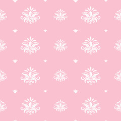 Floral baroque princess template