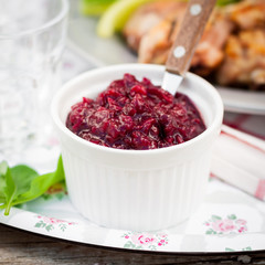 Cranberry Red Onion Sauce