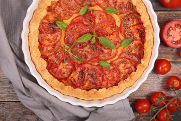 tomato quiche
