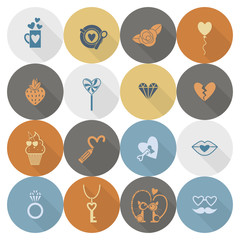 Happy Valentines Day Icons