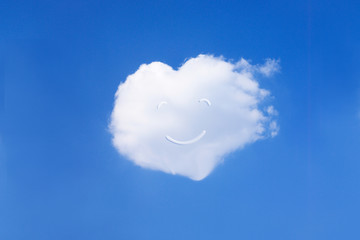 ハートの雲
